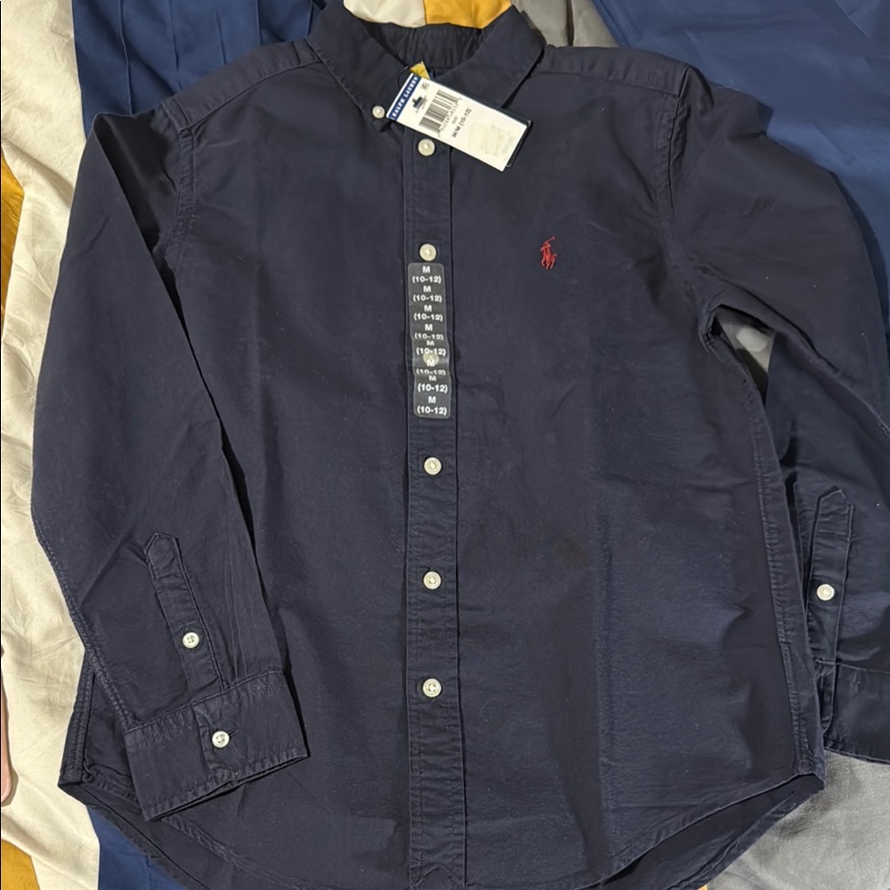 Polo by Ralph Lauren Men's Navy Shirt